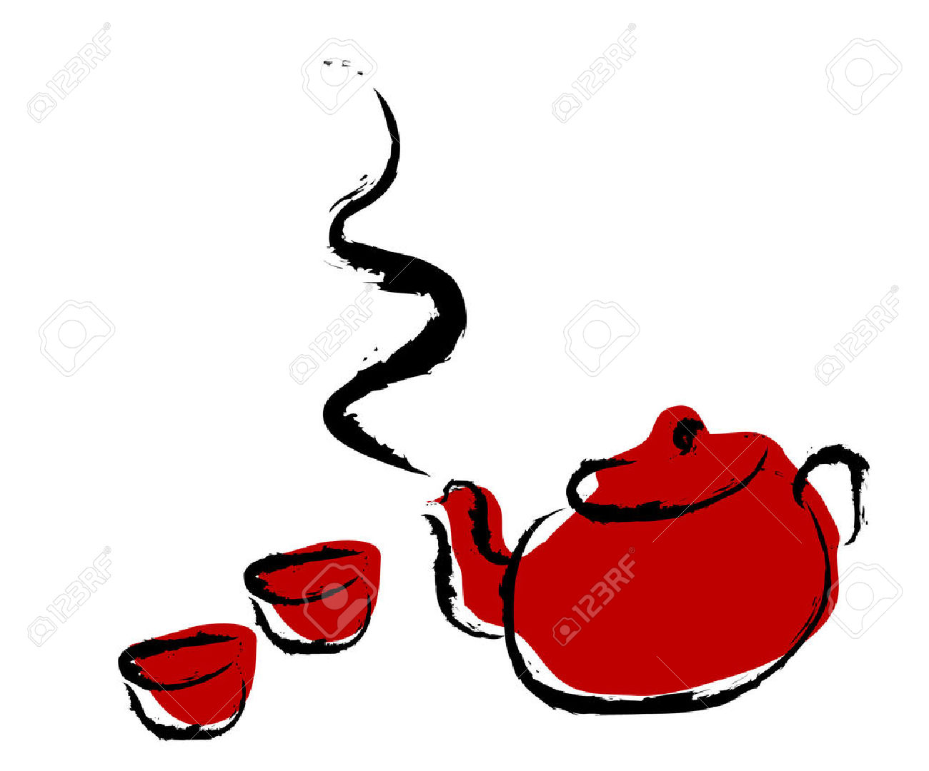 1300x1080 Asian Clipart Teapot