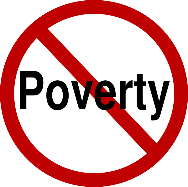 600x596 No Poverty Clip Art