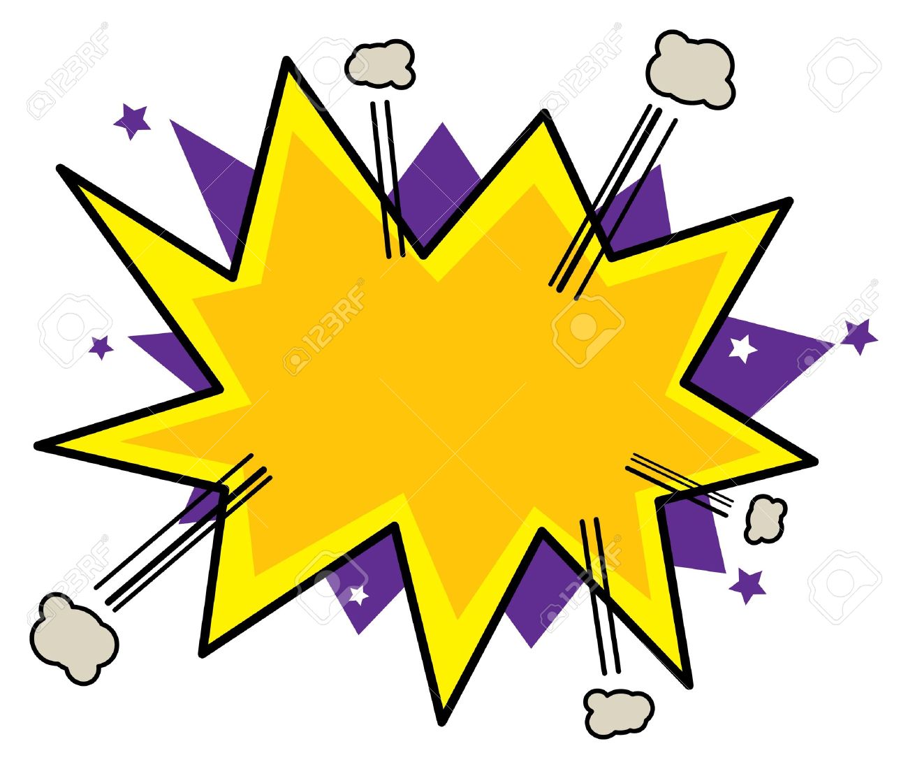 1300x1101 Explosion Clipart Pow