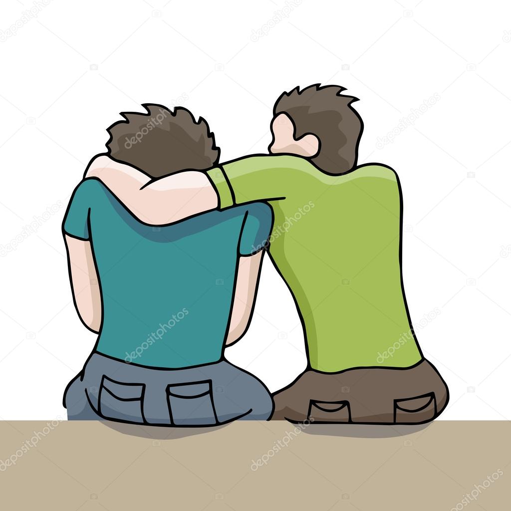 1024x1024 Sad Clipart Hug