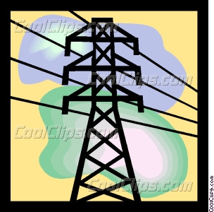 304x300 For Electric Power Lines Clipart