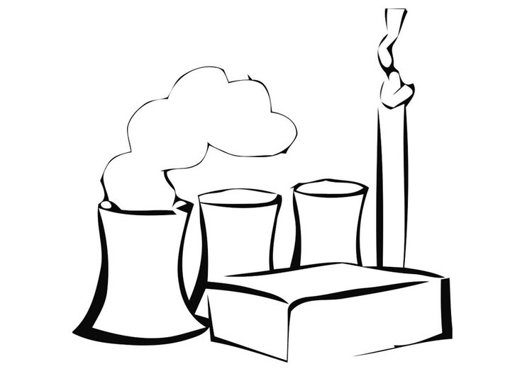 750x531 Nuclear Power Station Clipart