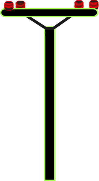 324x593 Telephone Pole Clip Art