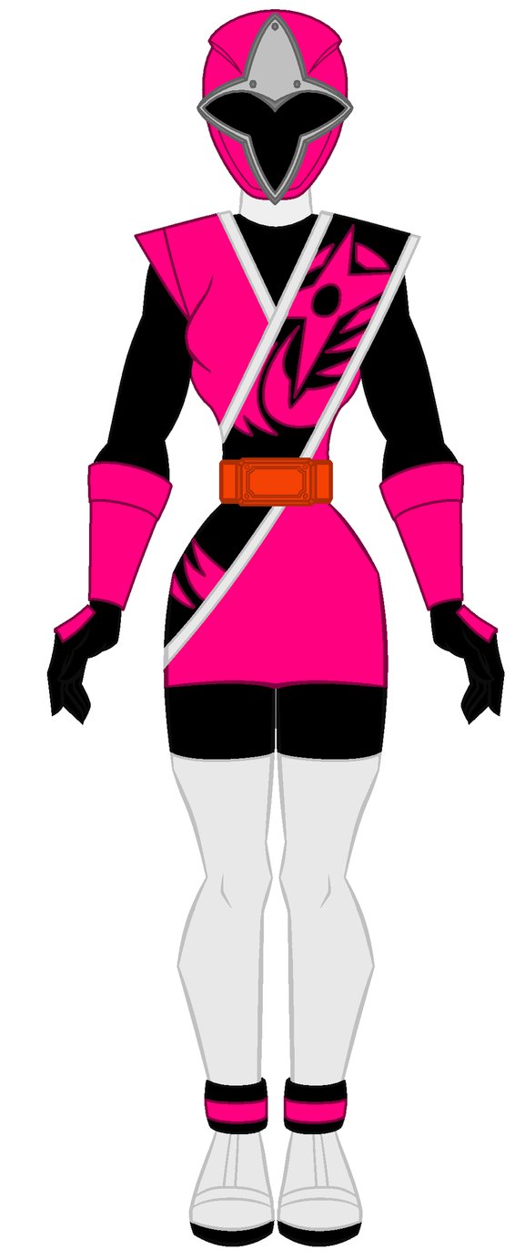 577x1383 Pink Clipart Power Ranger