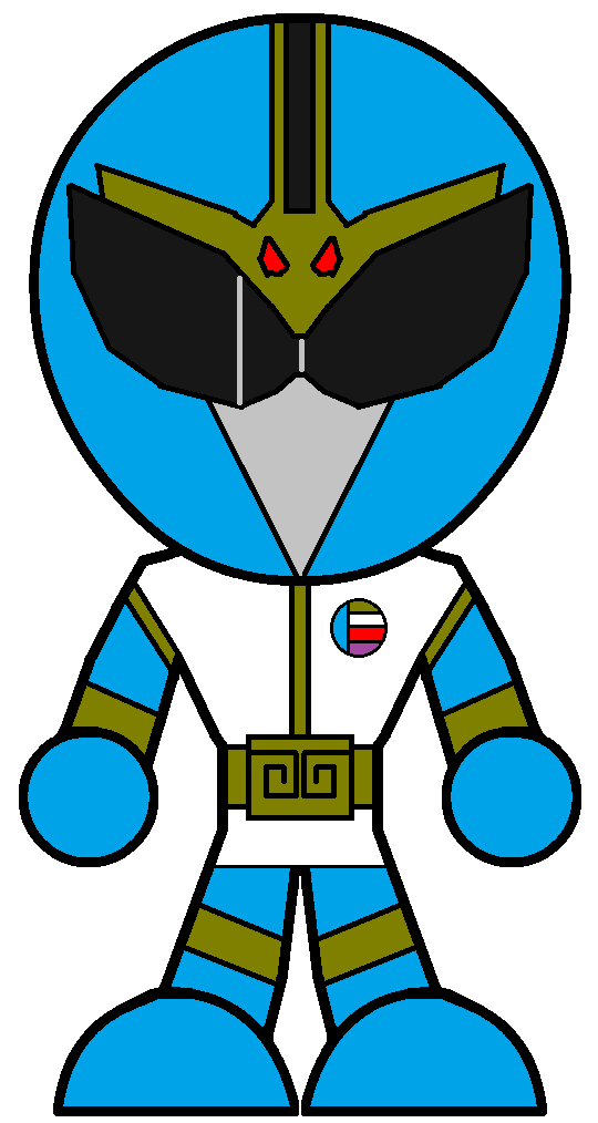 540x1014 Blue Clipart Power Ranger