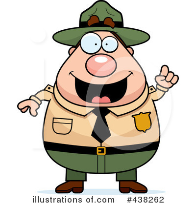 400x420 Forest Ranger Clipart