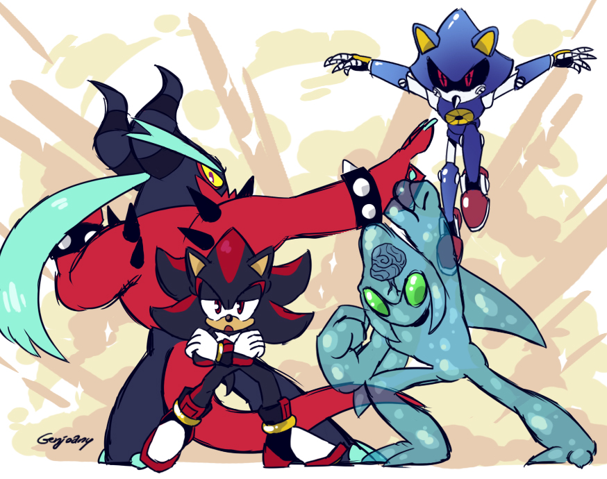 874x690 Go Go Power Rangers By Genjoany