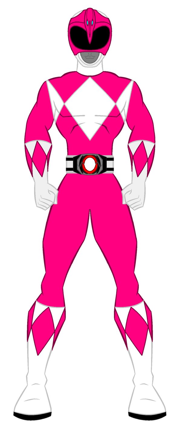 569x1403 Pink Clipart Power Ranger