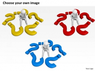 323x242 Business People Clip Art 3d Sad Man With Lots Of Question Marks