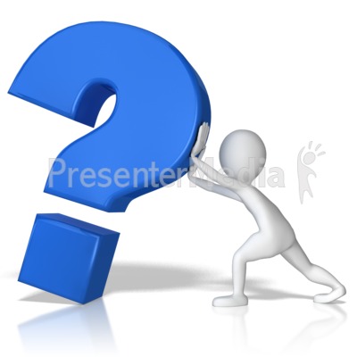 400x400 Question Mark Clipart Powerpoint Slide