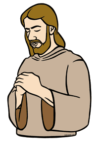 200x300 Free Lds Jesus Praying Clipart Clipart Panda