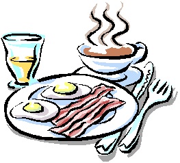 263x238 Breakfast Clipart Church