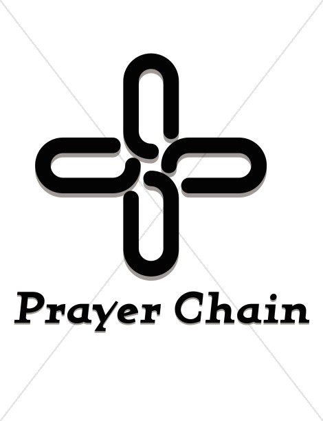 470x612 The Prayer Chain Cross Prayer Clipart