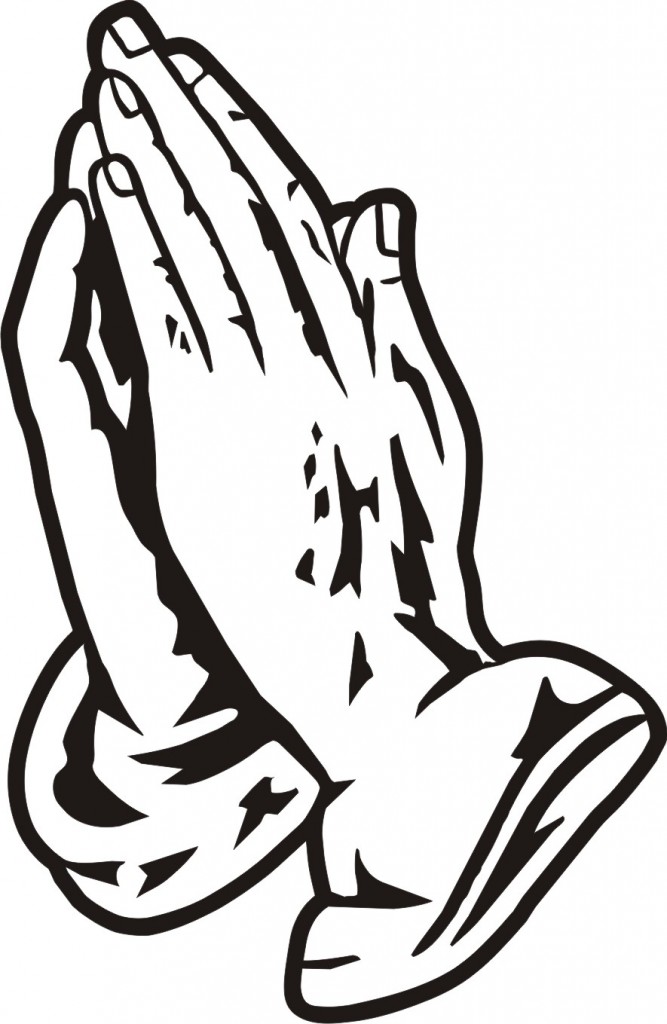 667x1024 Prayer Hands Clipart