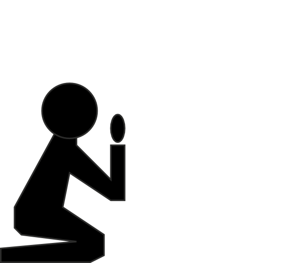 600x539 Prayer 2 Clip Art