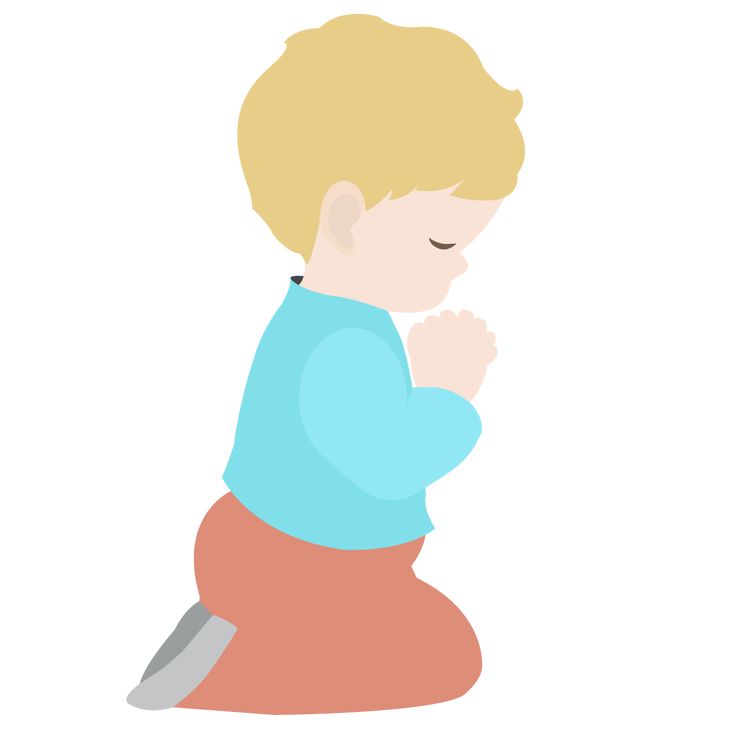 736x736 Children Praying In Church Clipart