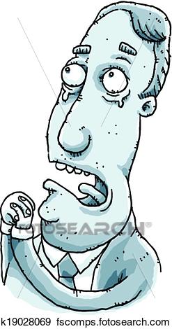 247x470 Clip Art Of Prayer For Forgiveness K19028069