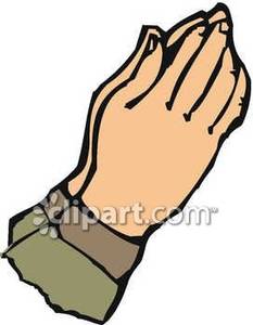 233x300 Hands Folded In Prayer