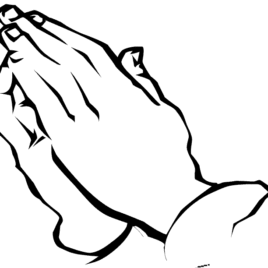268x268 Prayer Hand Coloring Page Kids Drawing And Coloring Pages