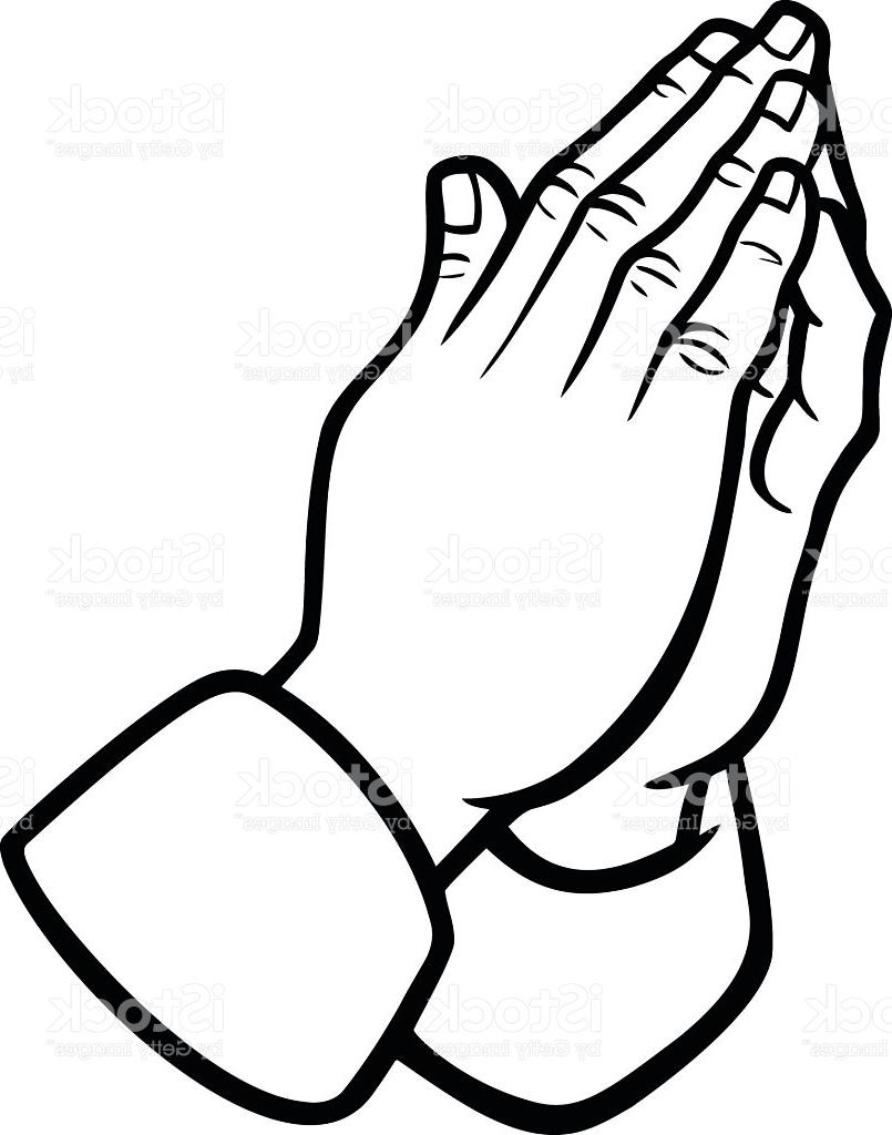 805x1024 Unique Praying Hands Illustration Vector File Free Free Vector