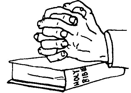 445x317 Hands With Bible Clipart Gif