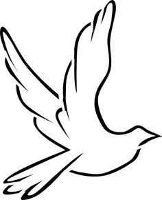 236x290 Nativity Pencil Drawings Dove Peace Black White Line Art