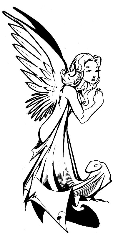 384x802 Praying Angel Pictures