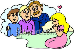 300x197 Family Prayer Clip Art Cliparts