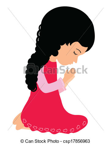 363x470 Praying Girl Clipart 101 Clip Art