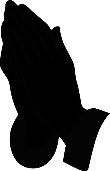 384x595 Black People Praying Clipart