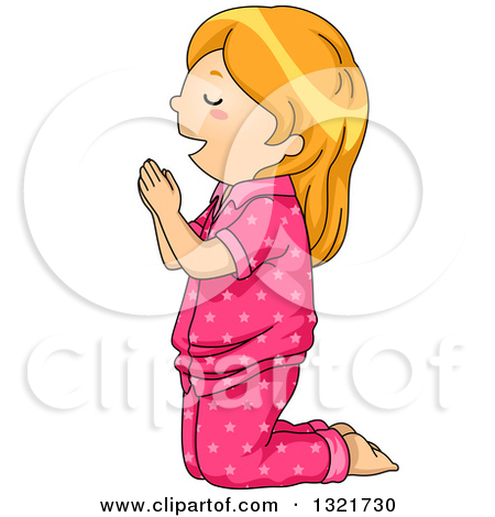 450x470 Girl Praying Clipart