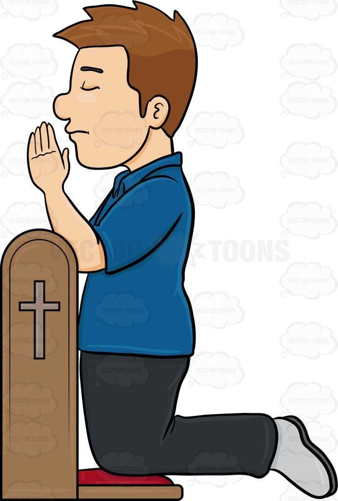 692x1024 Solemn Clipart