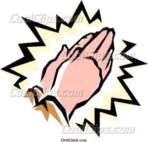 300x288 Praying Hands Vector Clip Art