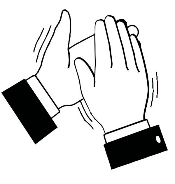 600x628 Clapping Hands Clipart