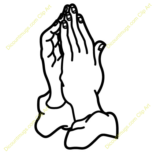 500x500 Praying Hands Clip Art