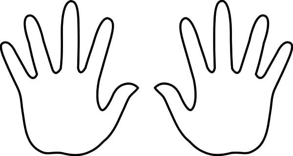 600x320 Praying Hands With Color Clipart