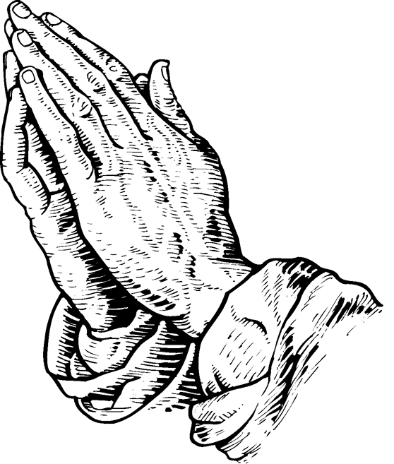 Praying Hands With Bible Clipart | Free download on ClipArtMag