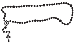 250x154 Praying Hands With Rosary Clipart Clipart 2 Image