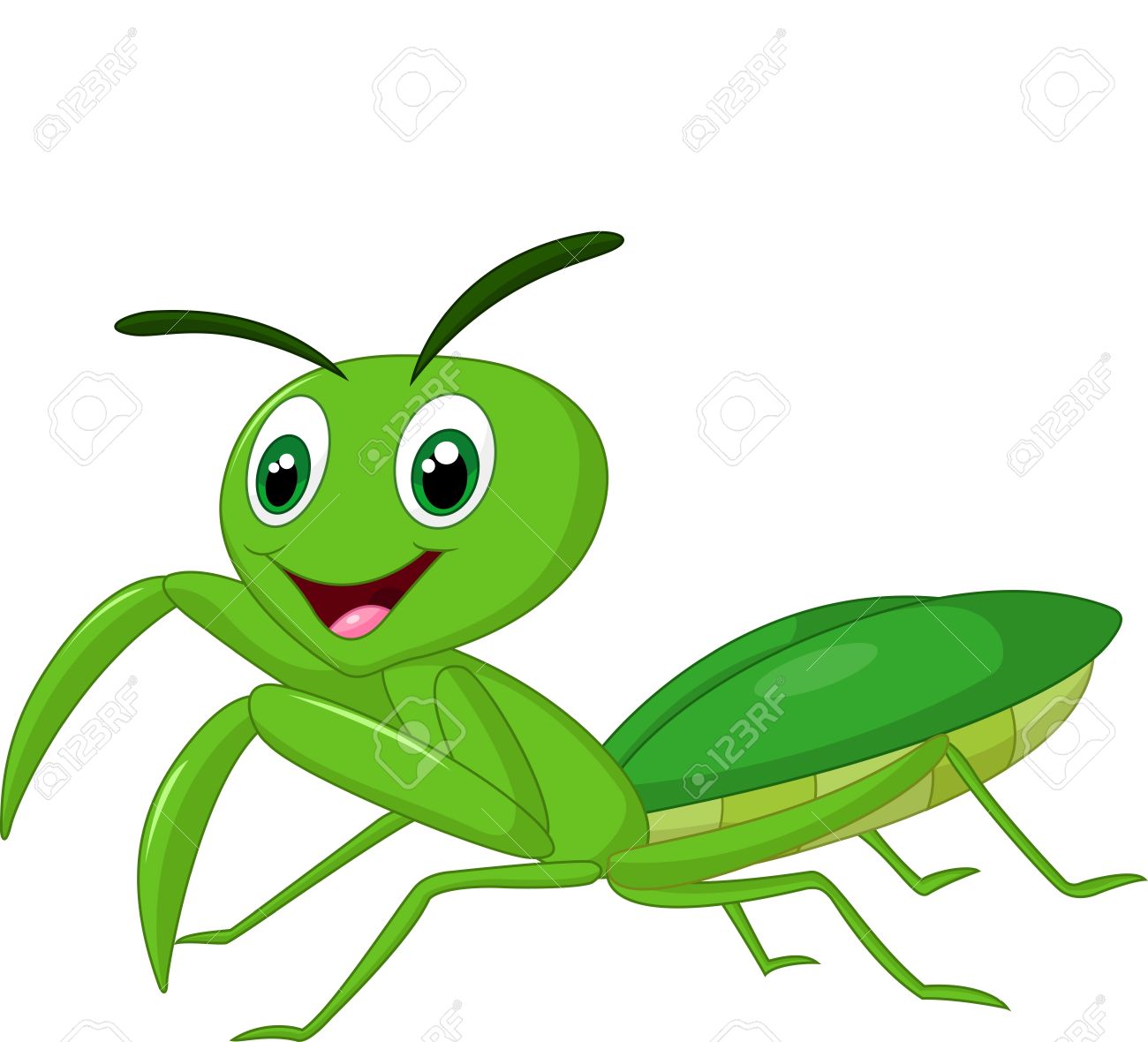1300x1180 Praying Mantis Grasshopper Cartoon Royalty Free Cliparts, Vectors
