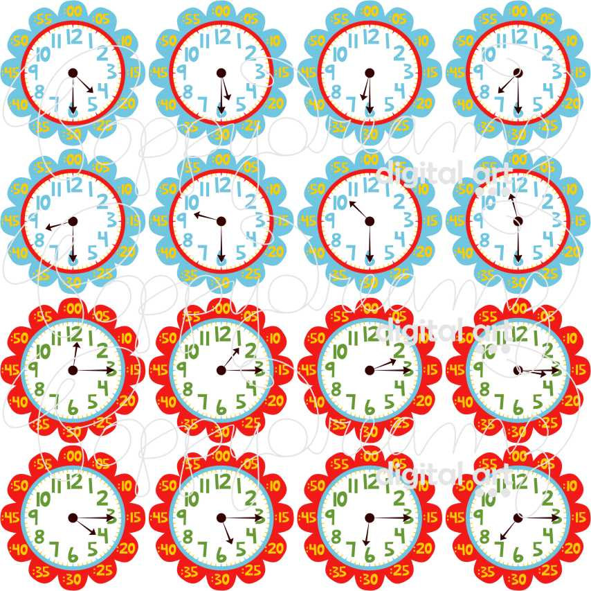 854x853 Teaching Time Clipart Digital Clip Art Pack (300 Dpi) School