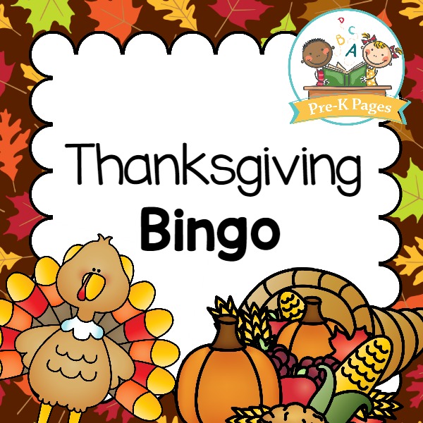 600x600 Thanksgiving Bingo