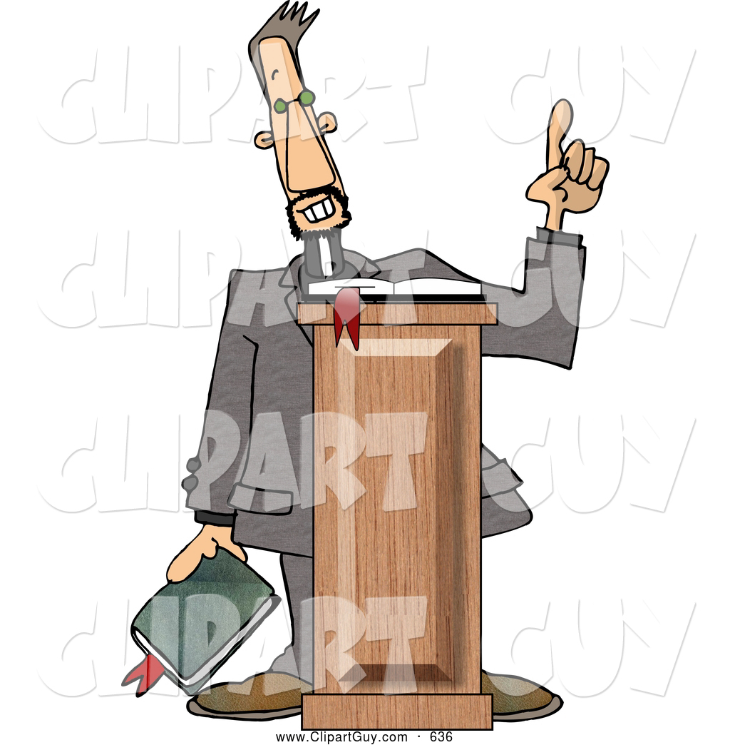 1024x1044 Cliprt Oftall Christian Preacher Holding Biblend Giving