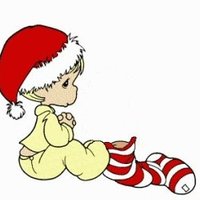 200x200 Precious Moment Christmas Clipart