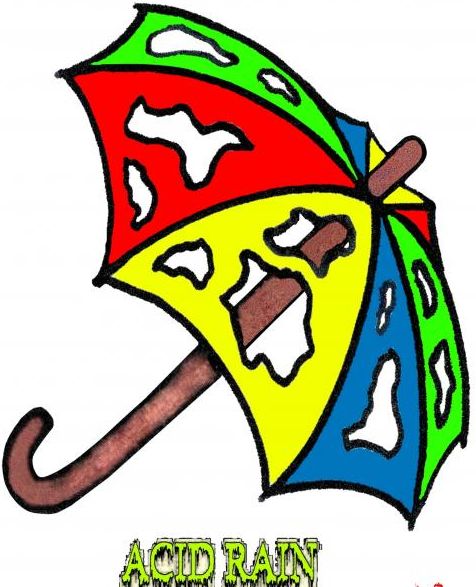 476x587 Acid Rain Clipart