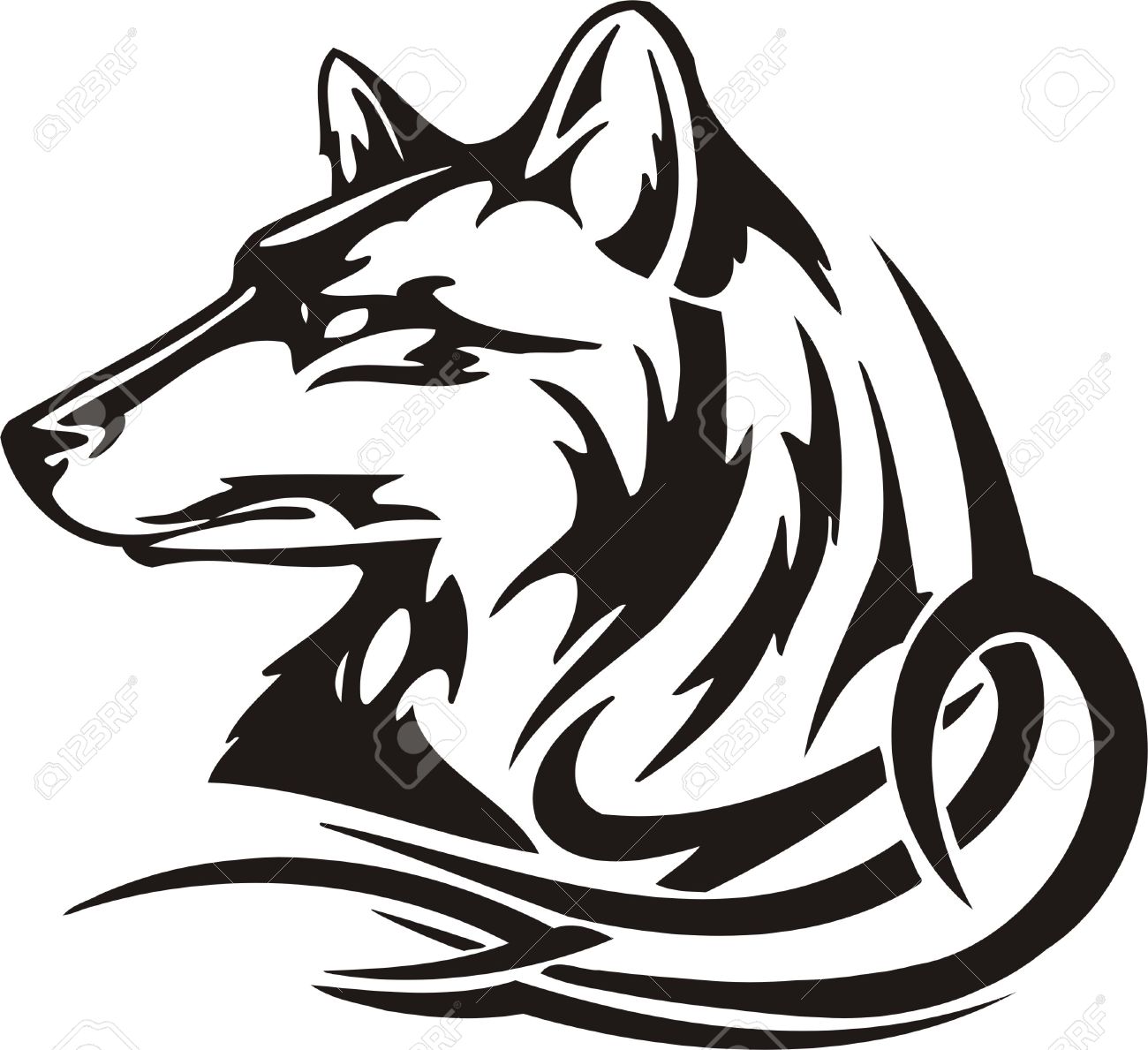 1300x1189 Predator Clipart Vector