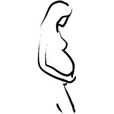 165x165 Free Pregnancy Clip Art And Daughter Clipart Pregnant In Profile