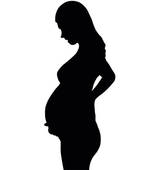 142x170 Clipart Pregnant Woman