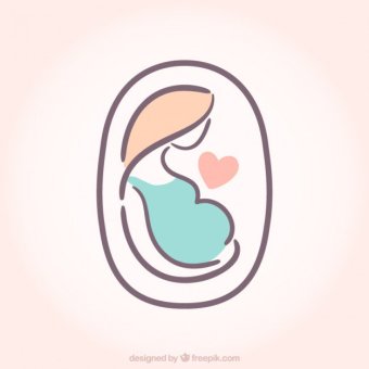 340x340 18 Pregnancy Clip Art Vectors Download Free Vector Art