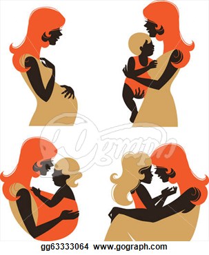 303x370 Pregnancy Silhouette Clipart Cliparthut