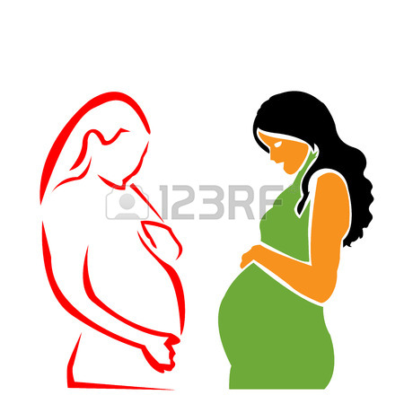 Pregnant Woman Clipart